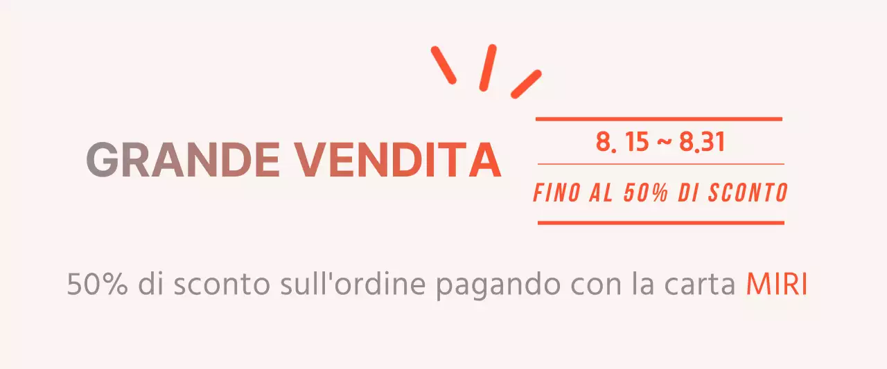 Banner web orizzontale arancione e grigio per eventi di sconti