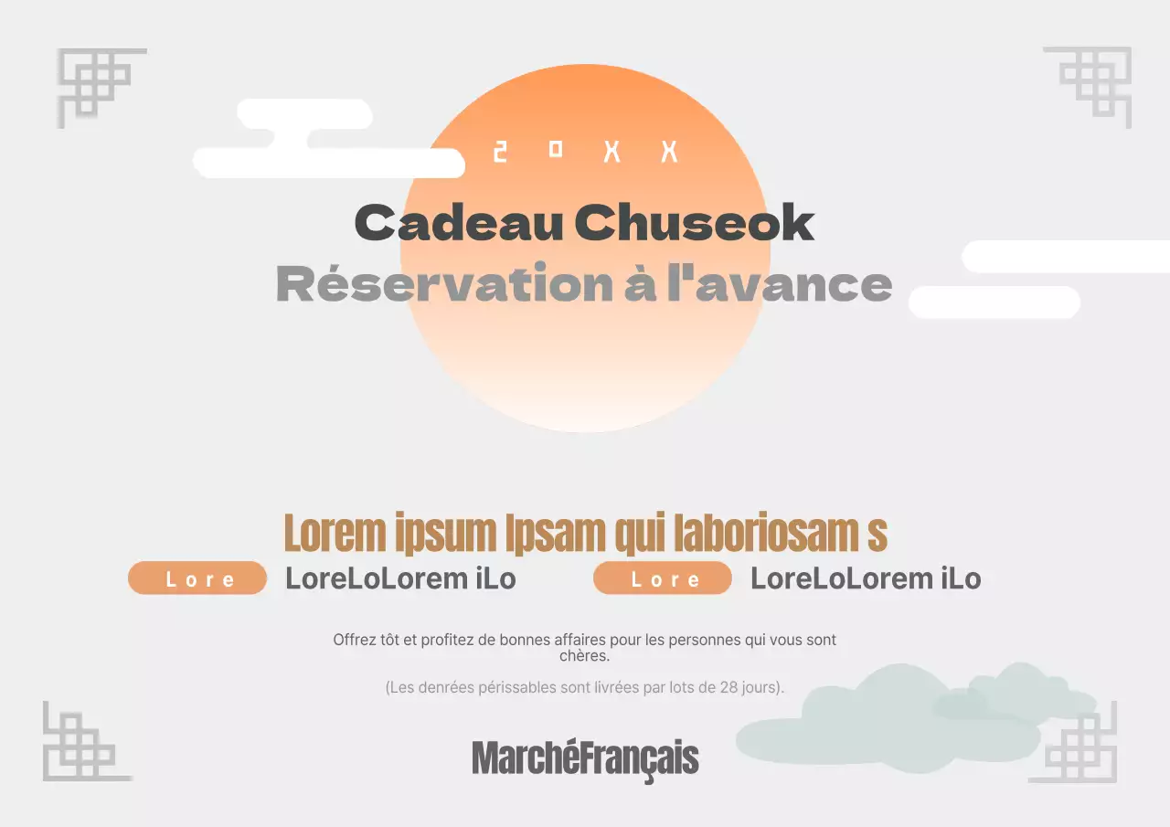 Chuseok Advance Booking