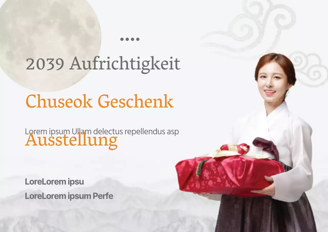 Chuseok-Geschenkmöglichkeiten