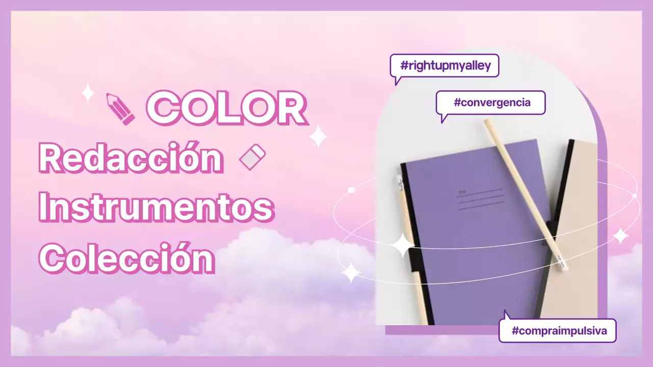 Púrpura Texto de fantasía Contenido informativo