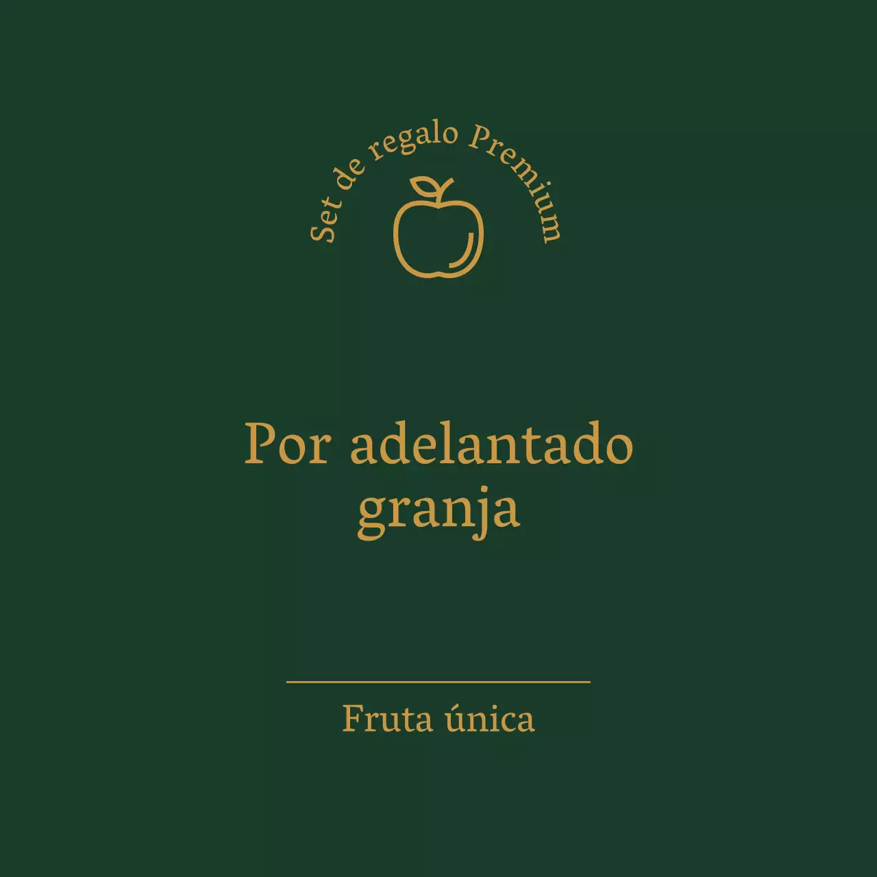 Pegatina Verde Profundo Simple