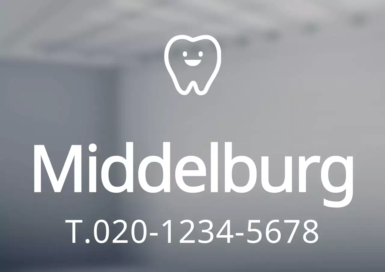 Clean-stijl ziekenhuis tekst logo teken