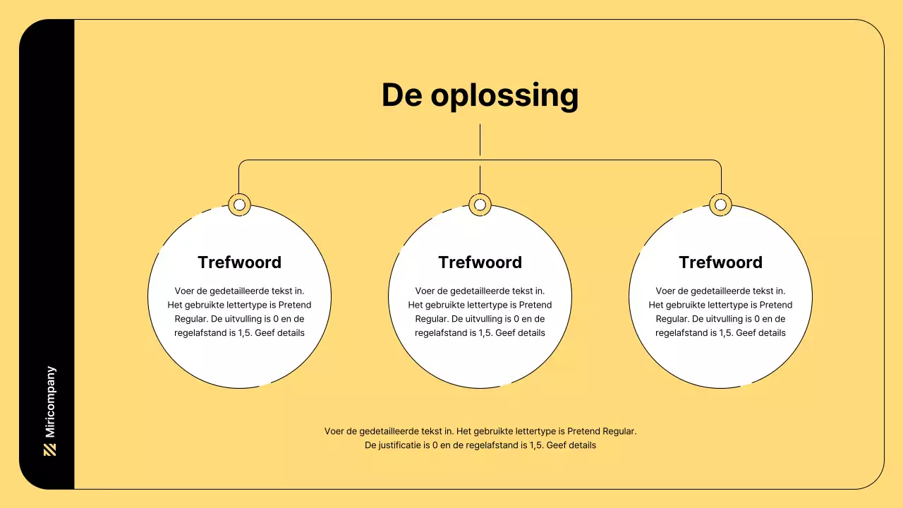 Zakelijke illustratie met eenvoudige lijnen en gele kleur