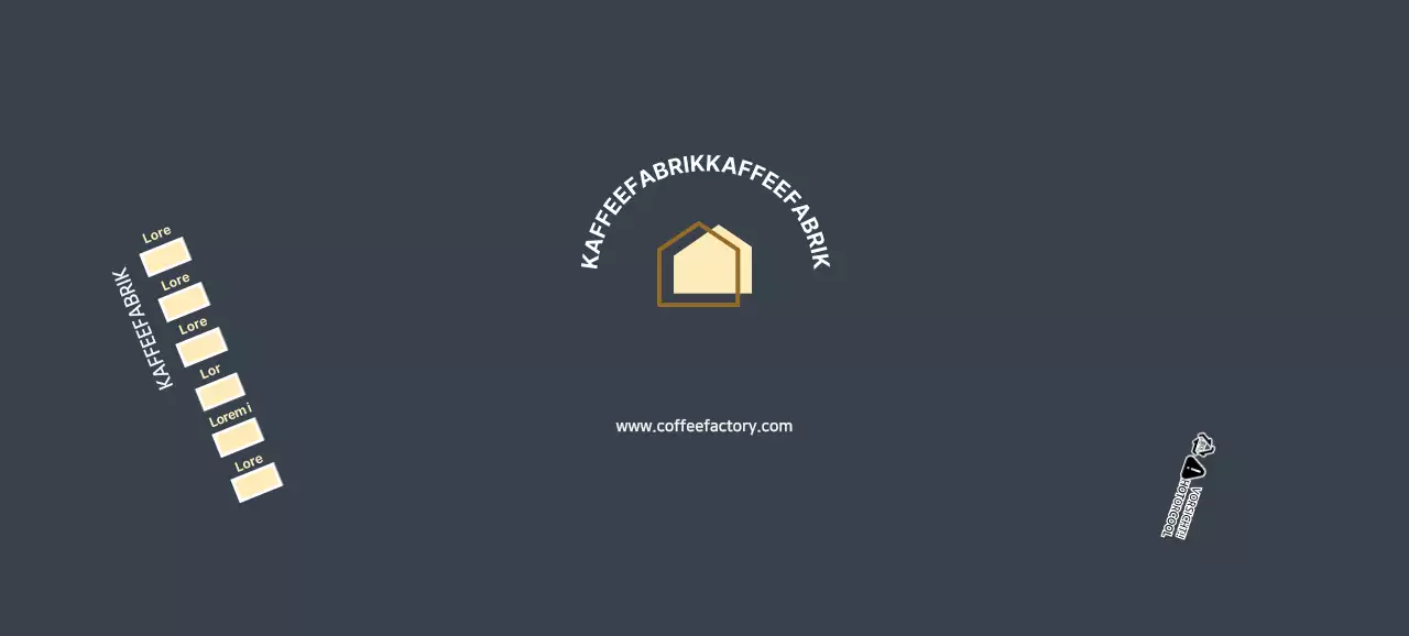 Pappbecher mit Bowdoin Cafe-Logo in Marine