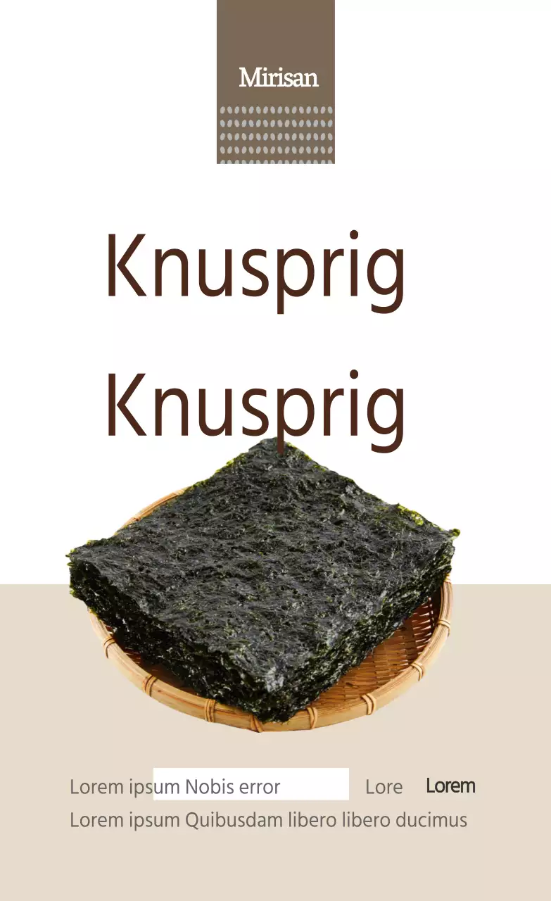 Knusprige Meeresfrüchte