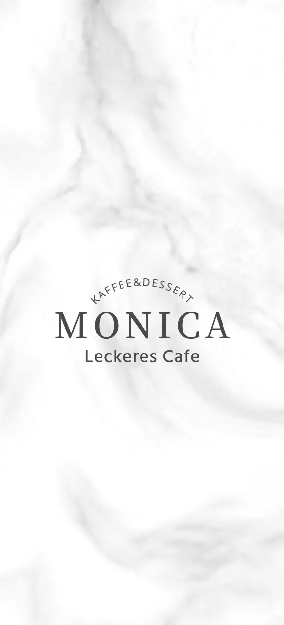 Einfacher, sauberer Stil in Schwarz zur Förderung eines Cafés