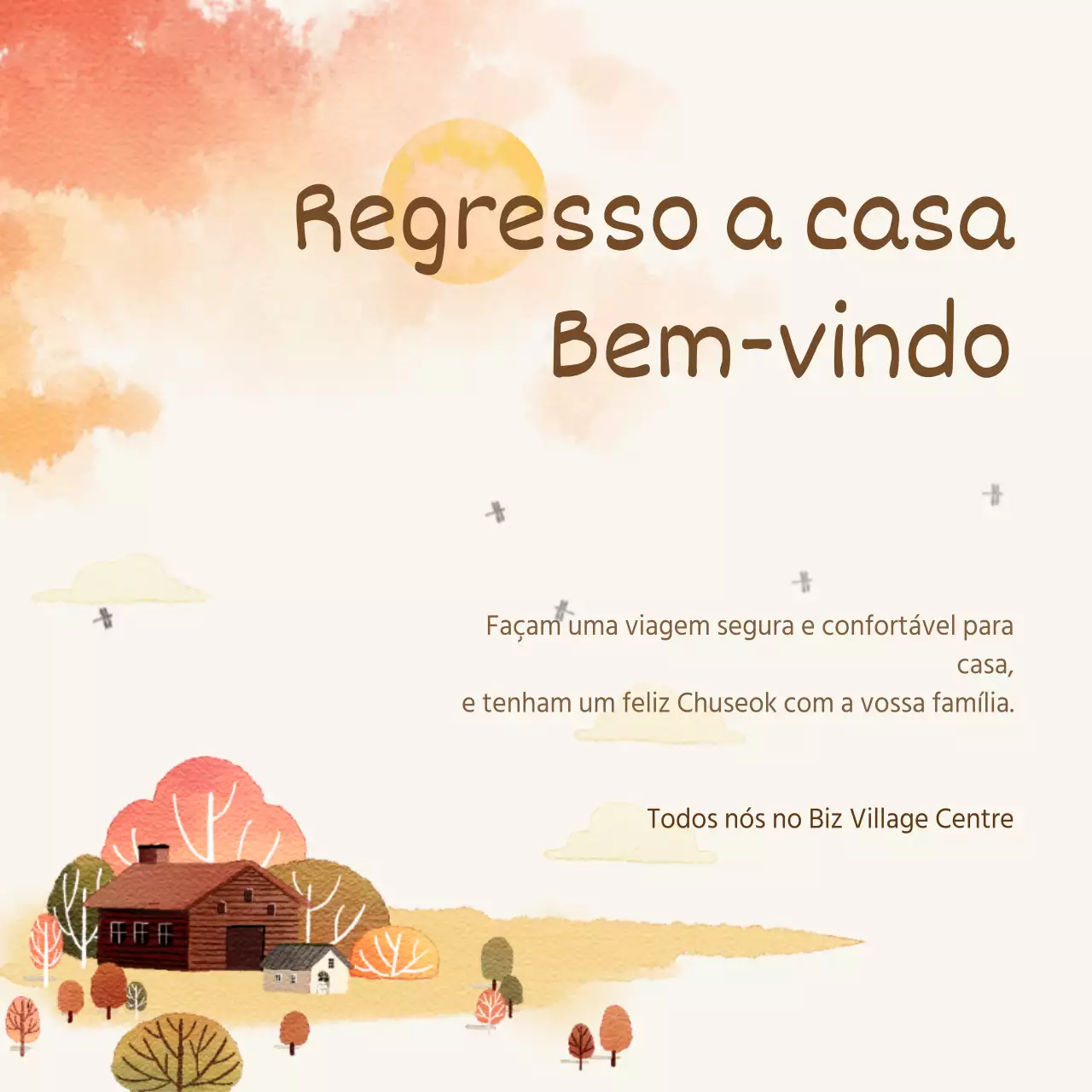 Visitar a sua cidade natal