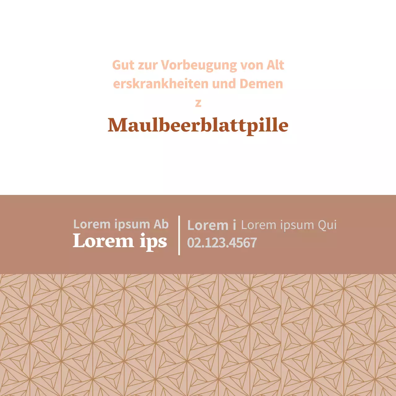 Brown Illustration traditionelle Gesundheit Lebensmittel Chinesische Medizin Etikett