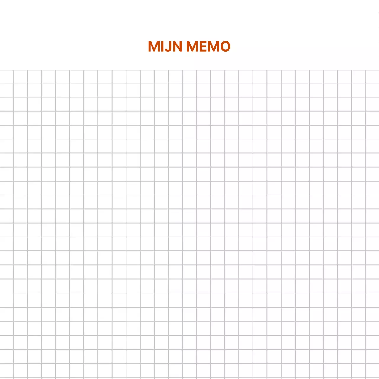 Witte lijn eenvoudige notities