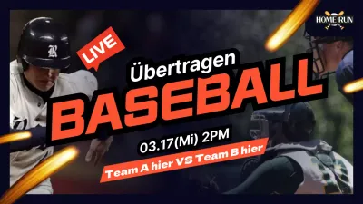 Red Point's sozialer Baseball-Livestream