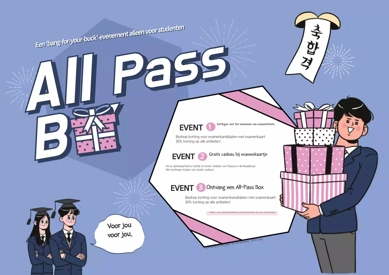 All-pass met een examenkaart!