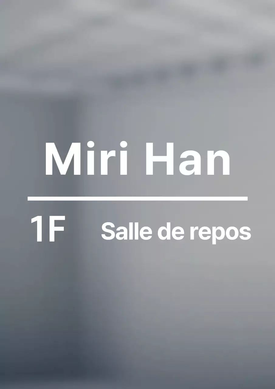 Signalisation textuelle simple au niveau du sol