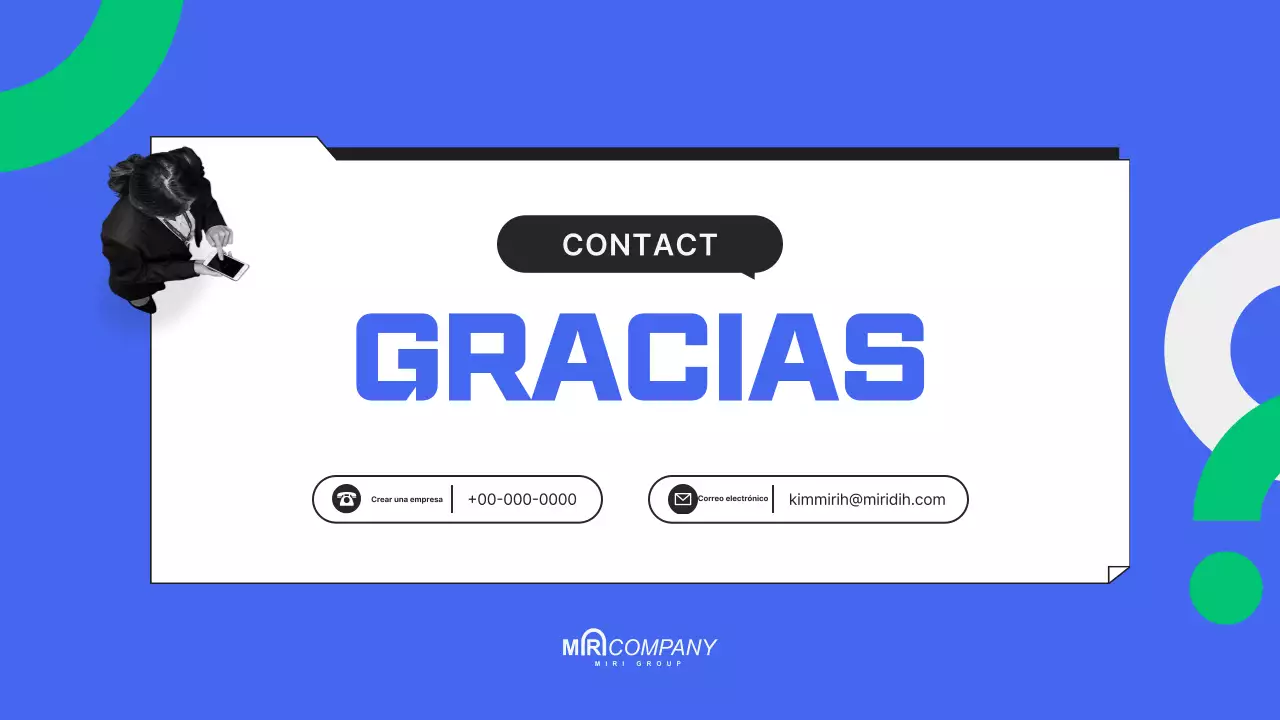 Un pitch deck moderno y azul para tu startup