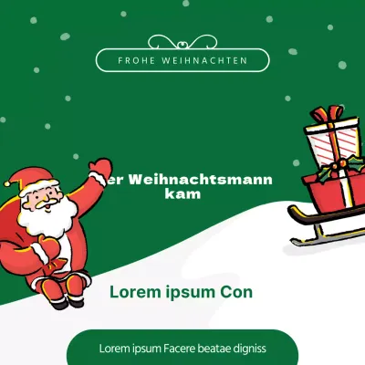 Winterliche Partyartikel im Angebot bei Green Christmas Concepts