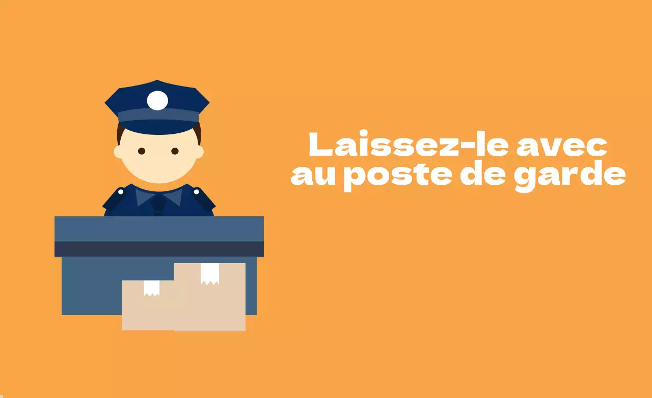 Laissez-le à la sécurité