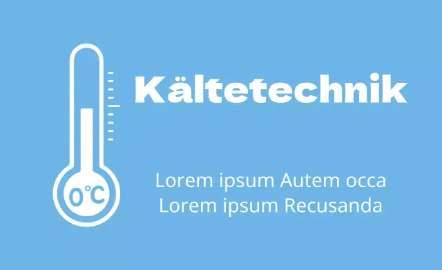 Kältetechnik