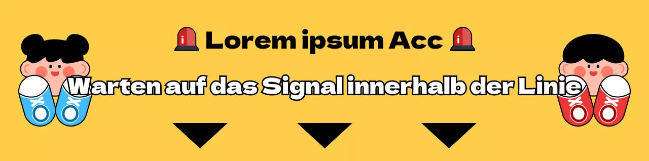 Zur Ampelführung für Kinder mit gelben Kinderzeichen