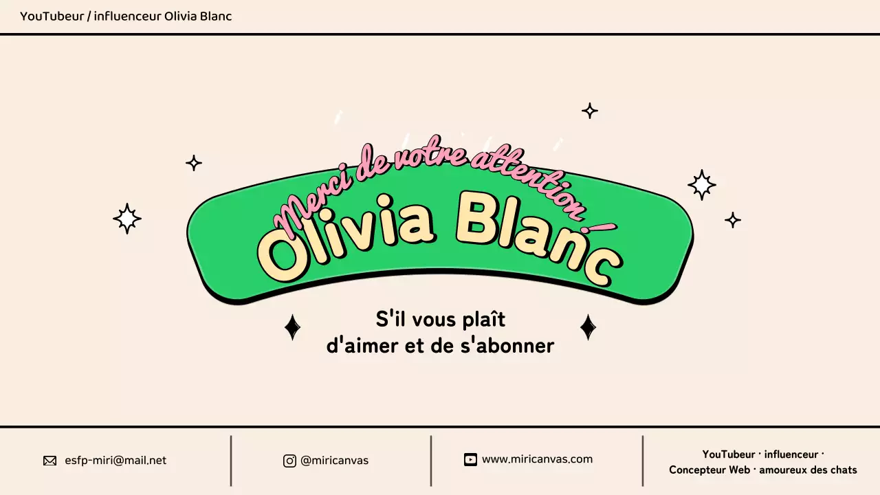 Une proposition de collaboration entre YouTubers, mignonne et colorée, en rose, vert et pastel.
