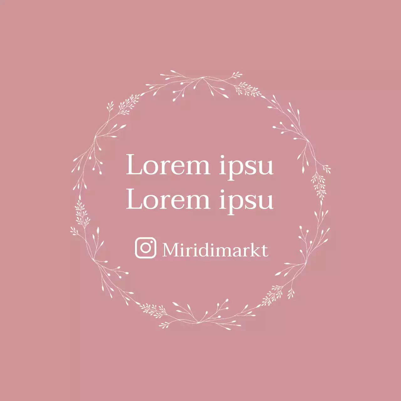 Roze geïllustreerde labels