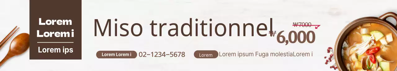 Ouverture d'un restaurant coréen