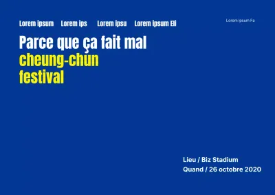 Festival de la jeunesse_Garoposter