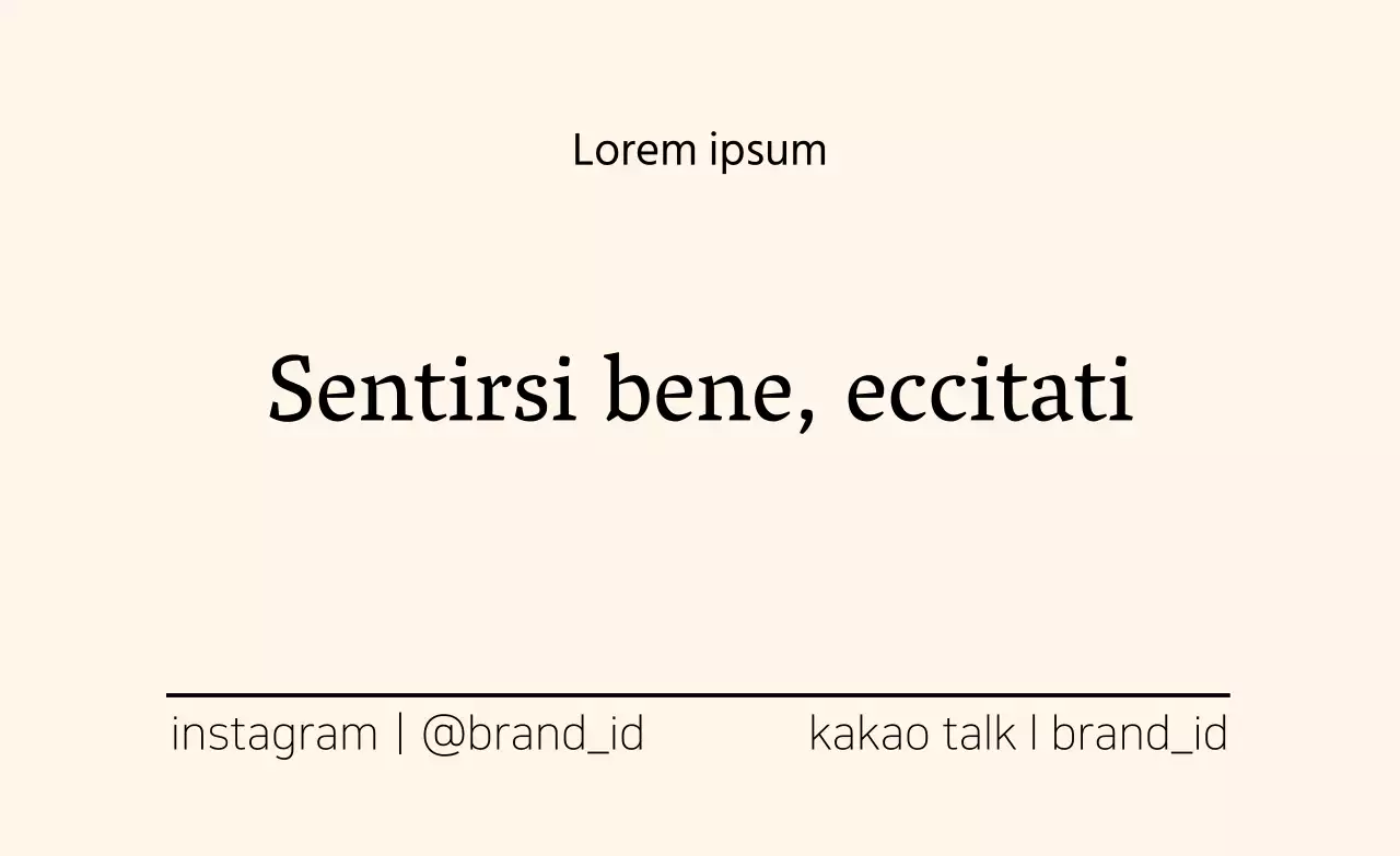 Etichetta di marca solida color albicocca