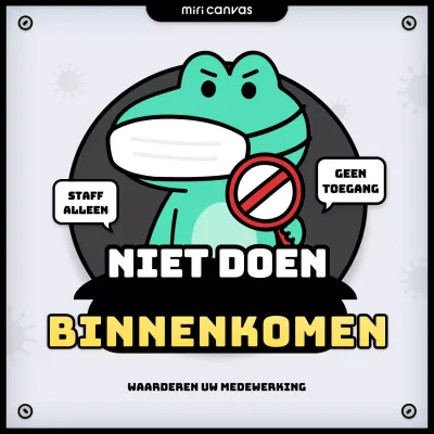 Voorkom dat buitenstaanders binnenkomen