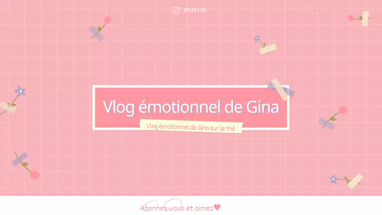 Channel Art - Vlog sur les émotions