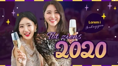 Paars Schattig en Kleurrijk Vakantiefeest Vlog