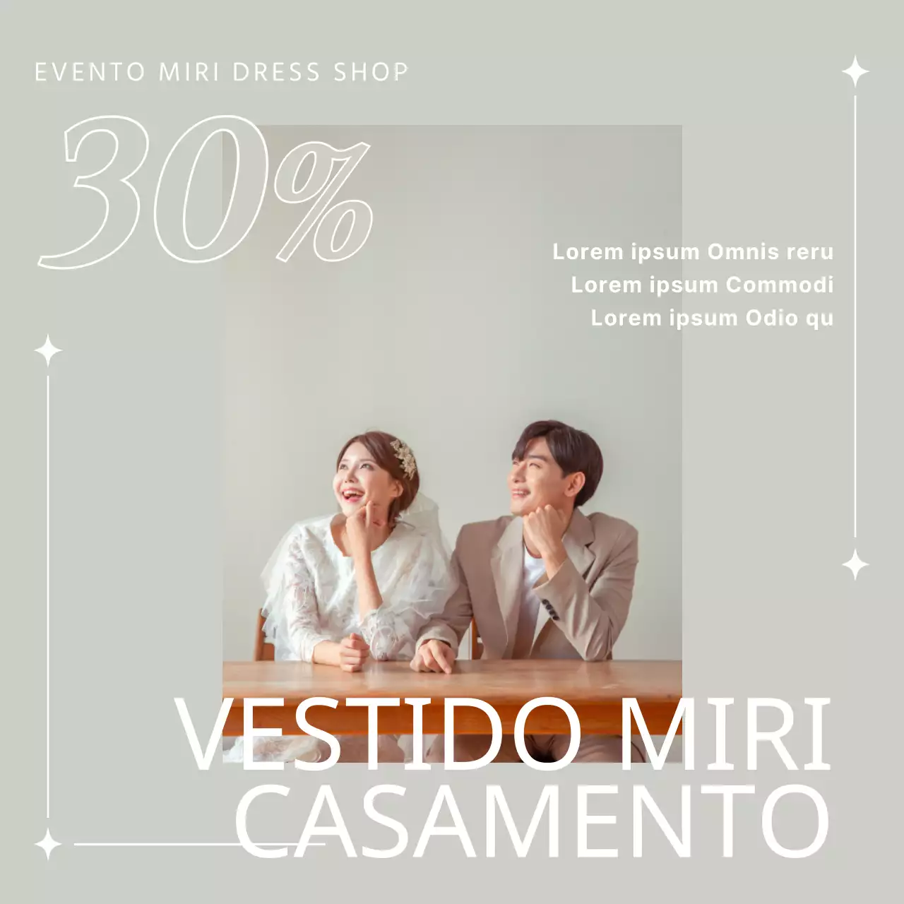 Vestido de noiva bege Detalhes do evento