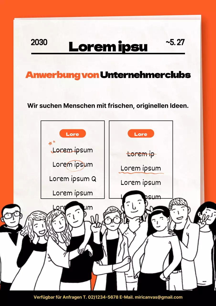 Anwerbung von Unternehmerclubs