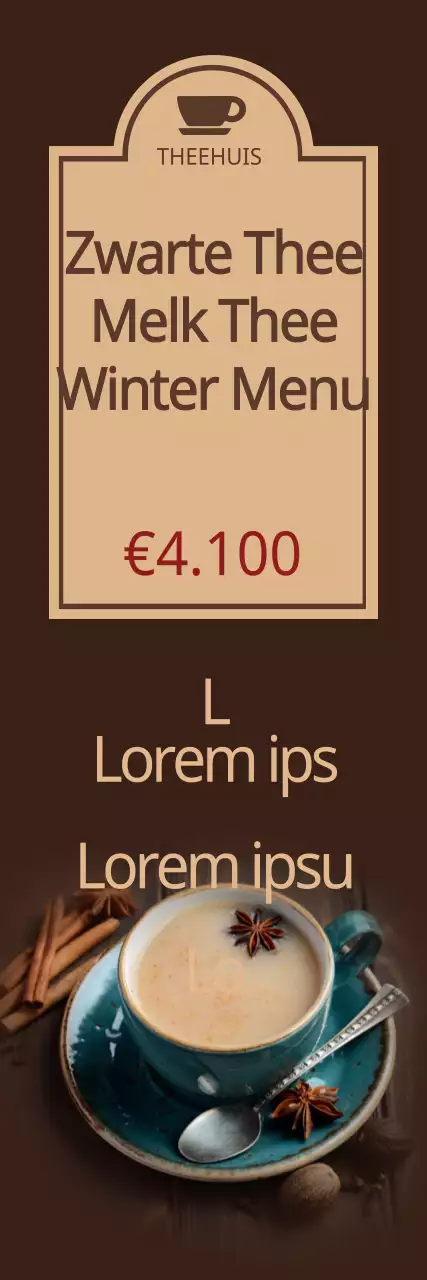 Zwarte thee Melkthee