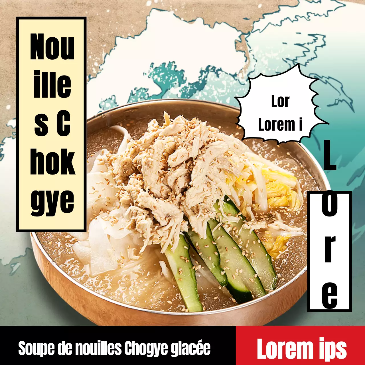 Menu d'été, vagues