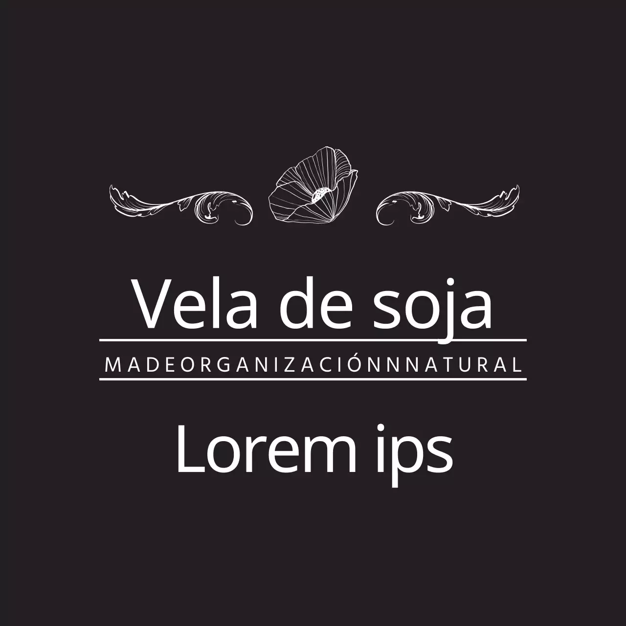 VELA DE SOJA