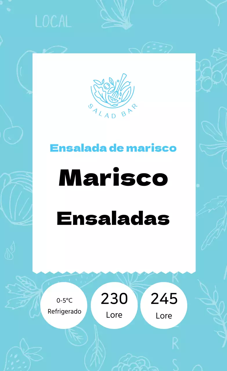 Ensalada de marisco