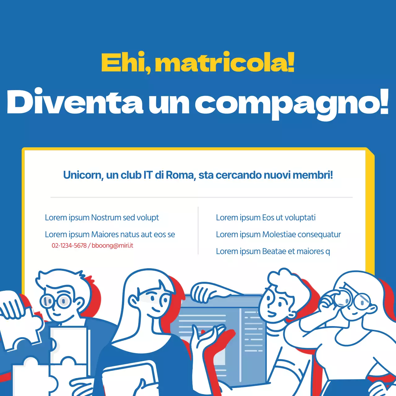 Reclutamento di un club