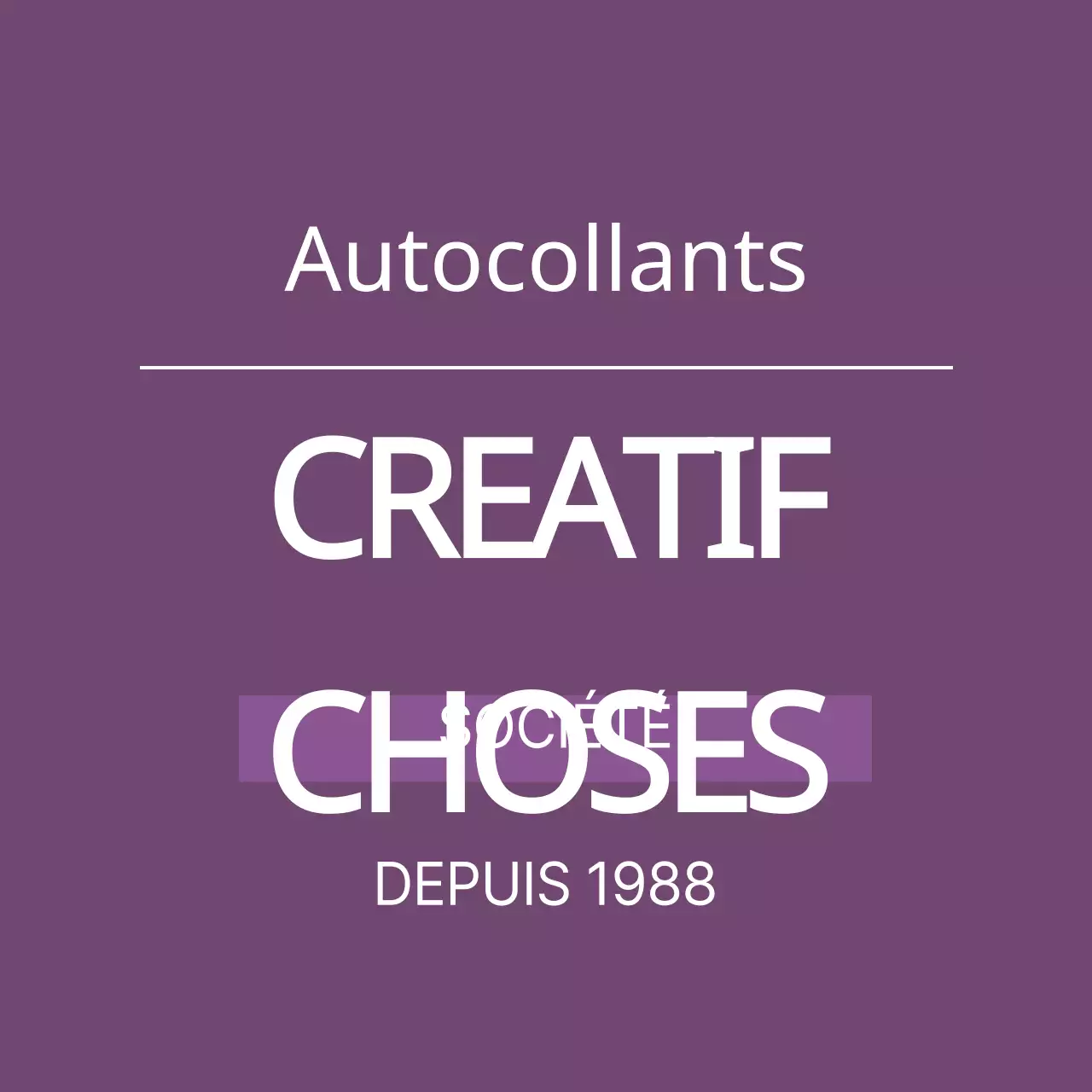 Autocollants commerciaux