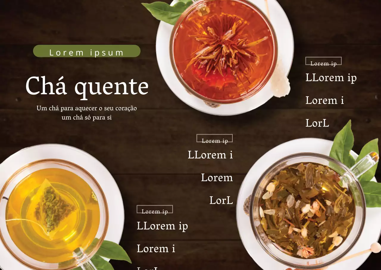 Bebidas quentes de inverno