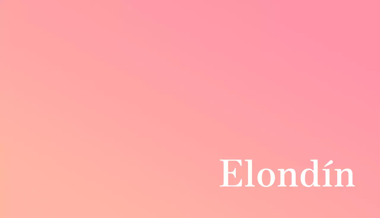 Tarjeta de visita emocional con degradados rosas