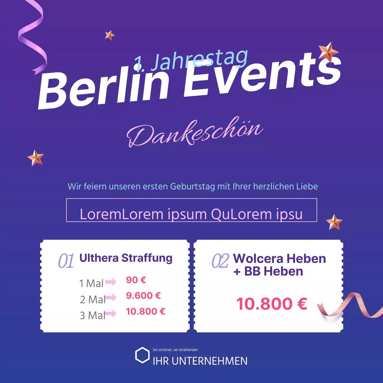 Veranstaltung zur Würdigung des einjährigen Bestehens der Gießerei