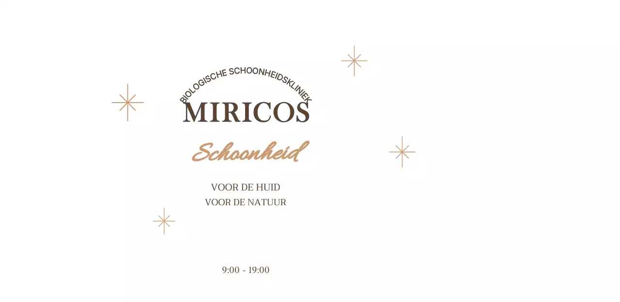 Luxe en lichte cosmetische kliniek in beige en goud