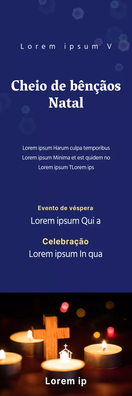 Um serviço de Natal abençoado