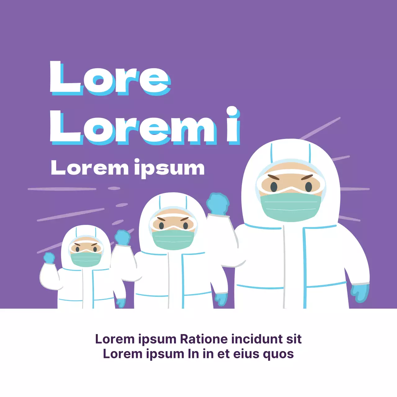 Tiendas Covid morado