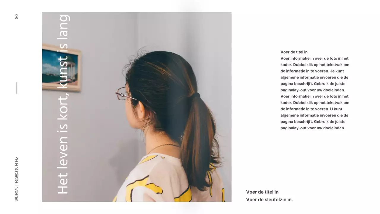 Presentatie portfolio