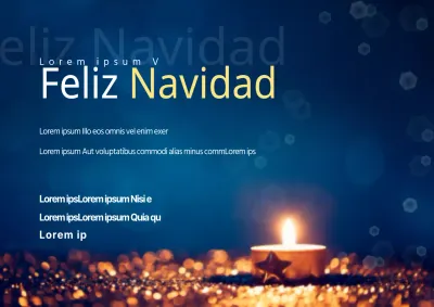Un servicio de Navidad bendecido