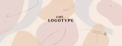 Beige Modern Vormenpatroon