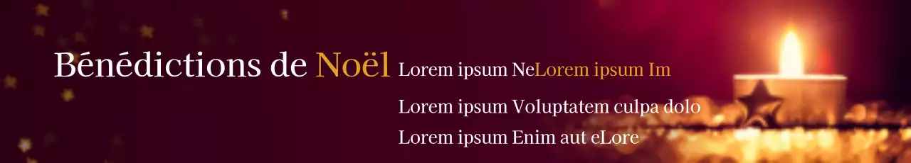Bénédictions de Noël