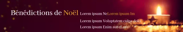 Bénédictions de Noël