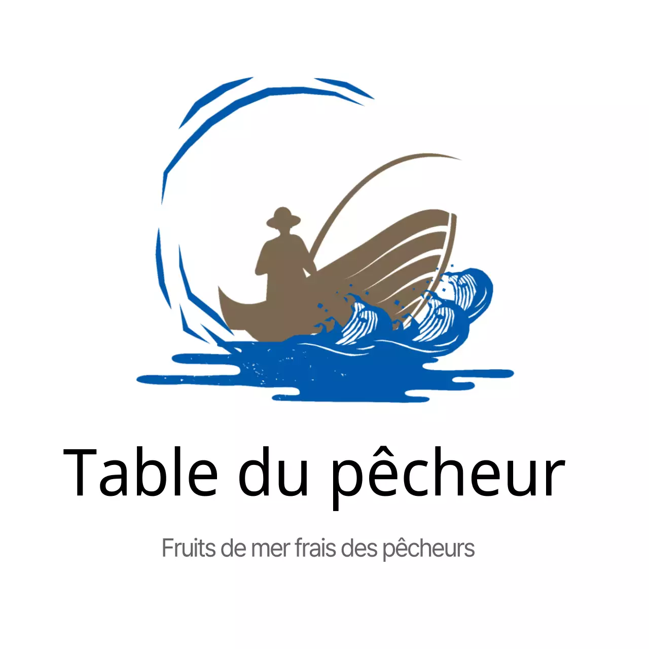 Table de pêcheur de fruits de mer