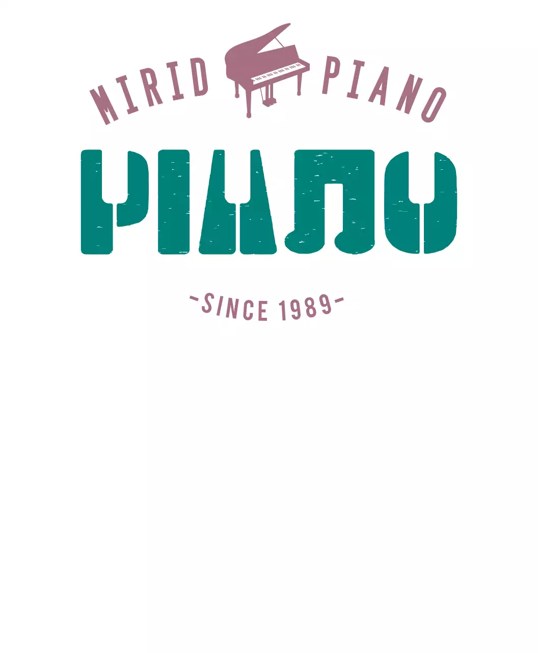 ピアノ音楽教室団体Tシャツ